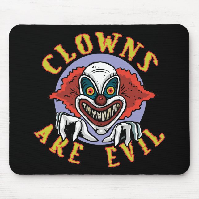Clowns sind schlechtes Mousepad (Vorne)