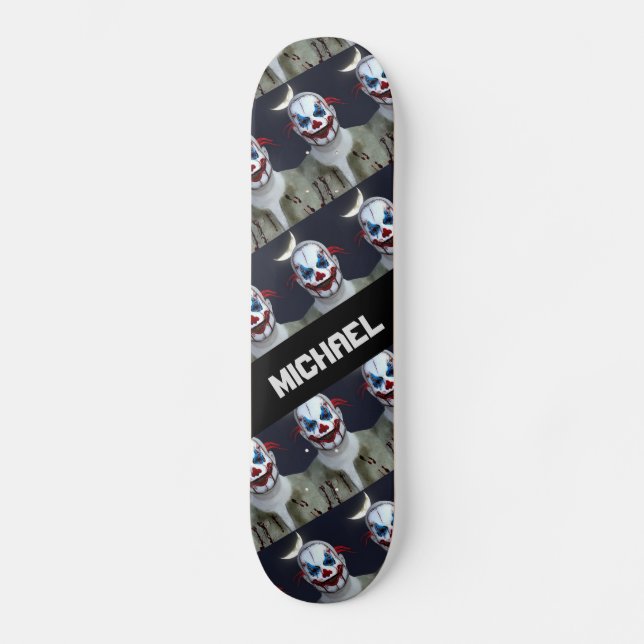 Clowns Skateboard (Vorderseite)