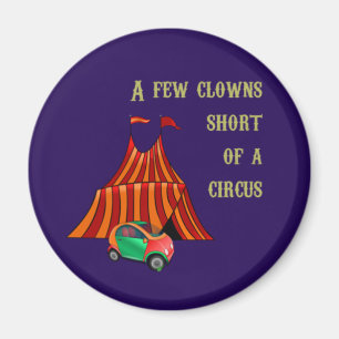 Clowns und Circus Magnet