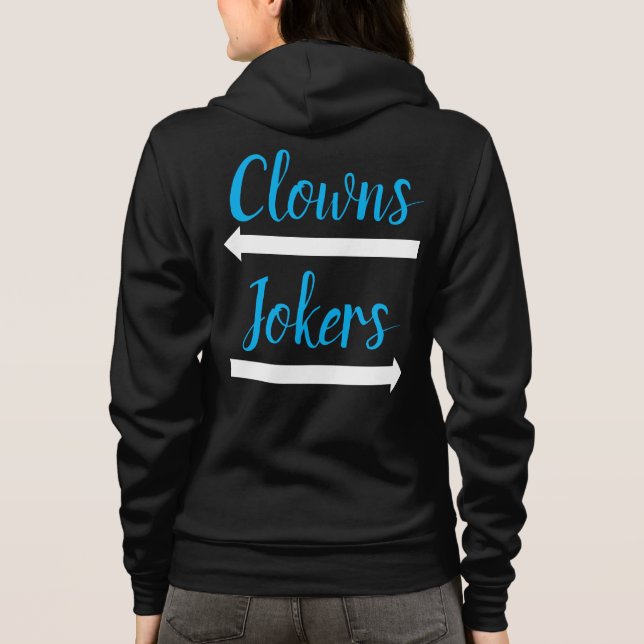 Clowns und Joker Jacket Hoodie (Rückseite)