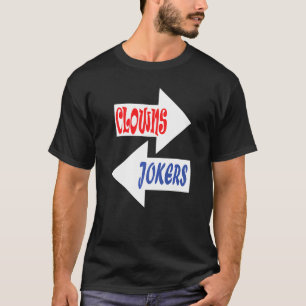 Clowns und Joker Retro T-Shirt