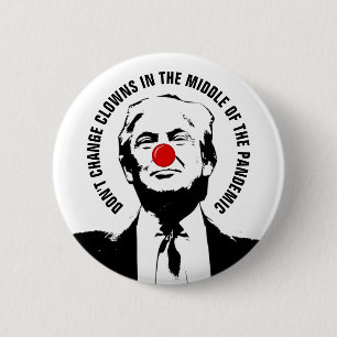 Clowns und Pandemie Button
