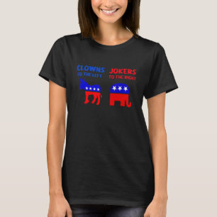 Clowns zu den Verlassen Jokern am rechten Lib T-Shirt