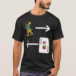 Clowns zu den Verlassen Jokern zu den rechten klas T-Shirt