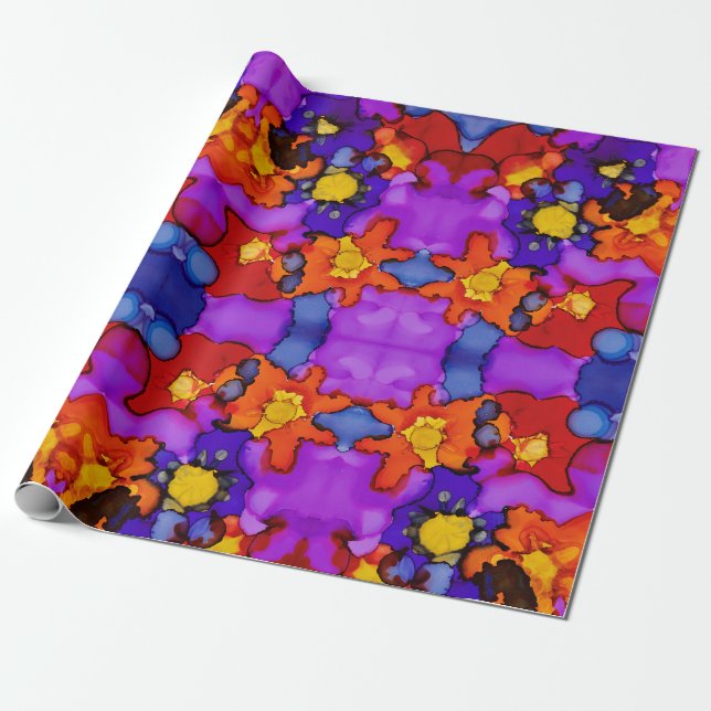 Clownschauspiel Geschenkpapier (Ungerollt)