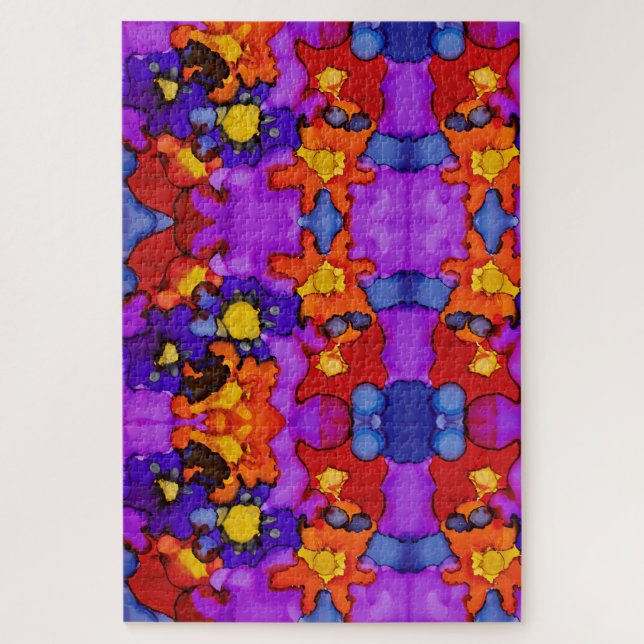 Clownschauspiel Puzzle (Vertikal)