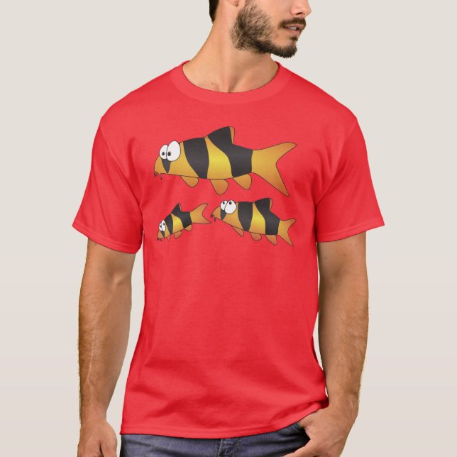 Clownschmerlefamilie T-Shirt (Vorderseite)