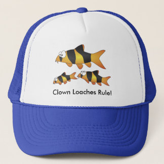 Clownschmerleregel! - coole Fischkappe Truckerkappe