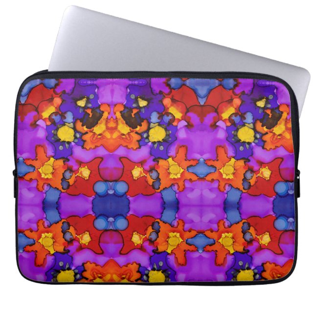 Clownshow Laptopschutzhülle (Vorderseite)