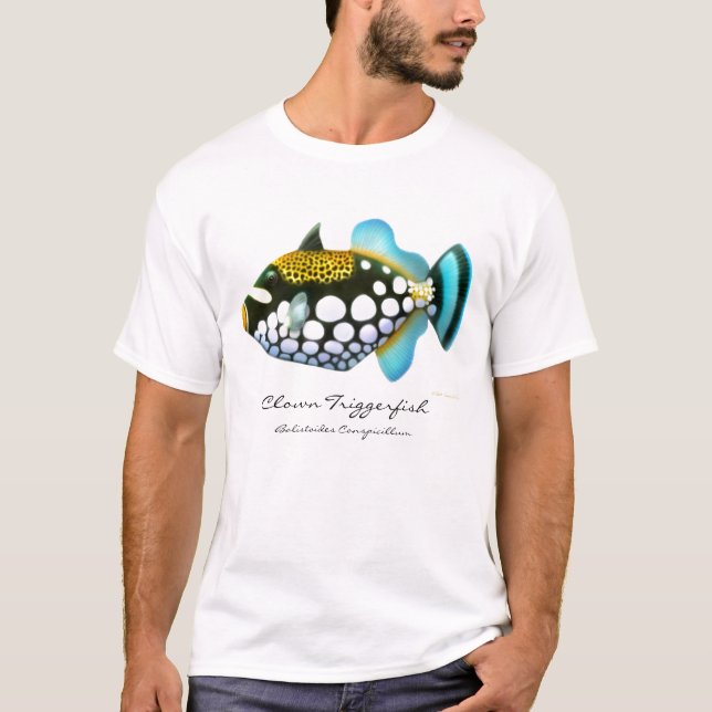 Clowntriggerfish-T - Shirt (Vorderseite)