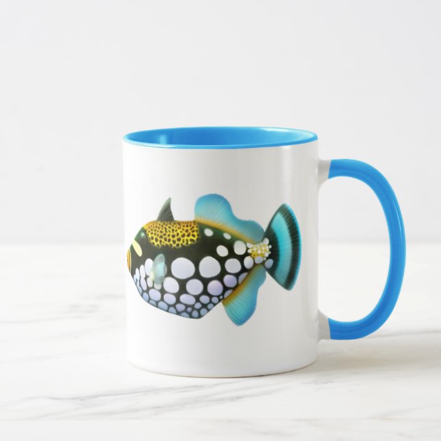 Clowntriggerfish-Tasse Tasse (Rechts)