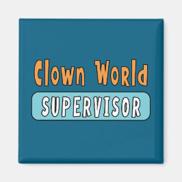 Clownweltberater Magnet