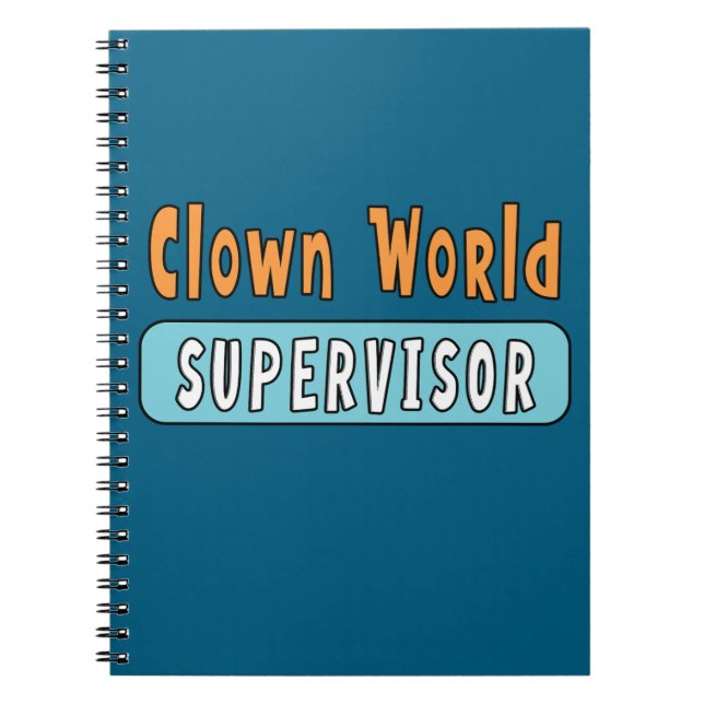 Clownweltberater Notizblock (Vorderseite)