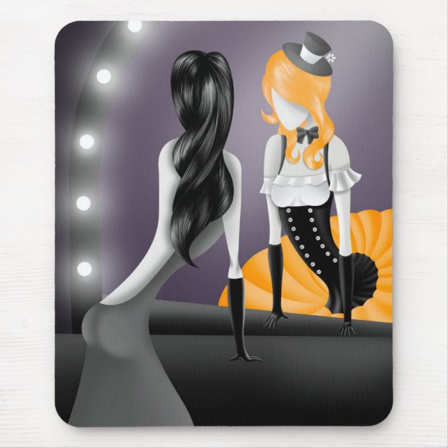 ClowReflection Blond Hair Mouse pad Mousepad (Vorne)