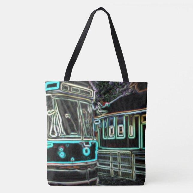 CLRV Neon at stn Large Shoulle Tasche (Vorderseite)