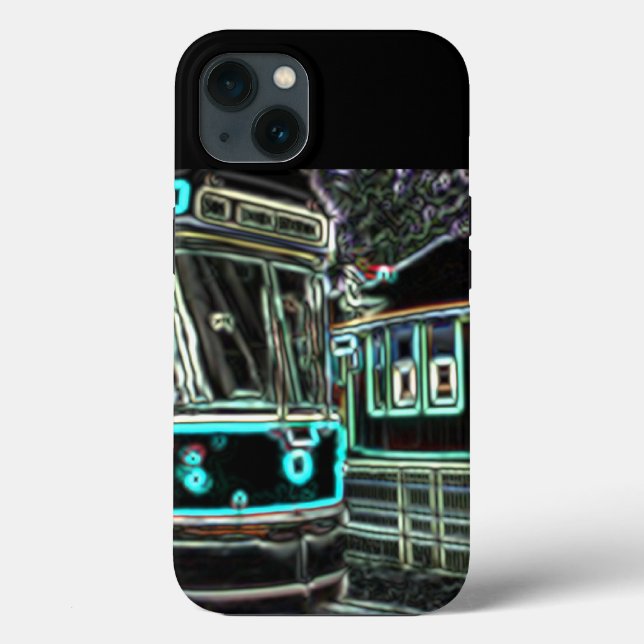 CLRV Neon auf stn iPhone 13 Phone Case (Rückseite)