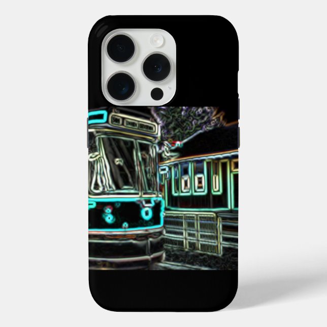 CLRV Neon auf stn iPhone 14 Pro iPhone / iPad Gehä Case-Mate iPhone Hülle (Rückseite)