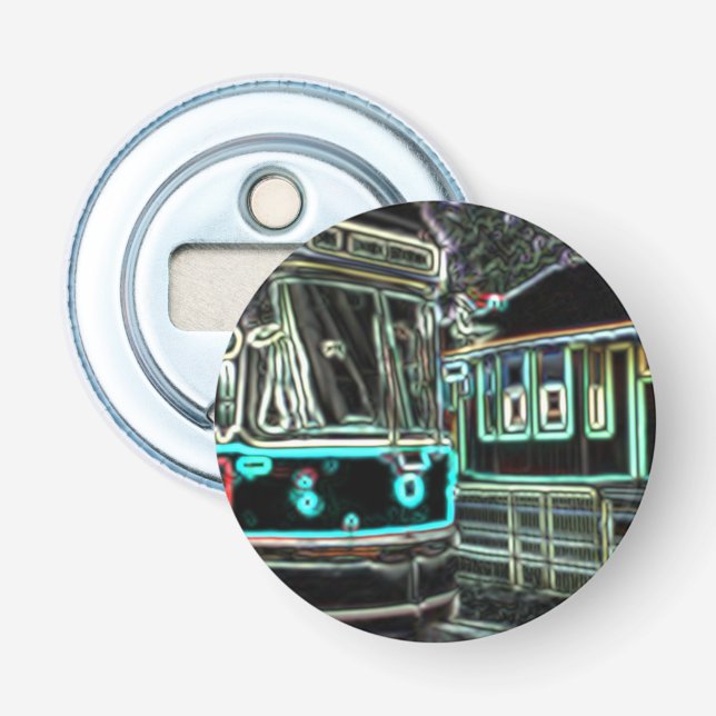 CLRV Neon bei stn Bottle Opener Flaschenöffner (Vorderseite)