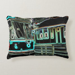 CLRV Neon bei stn Brushed Polyester Accent Pillow Dekokissen