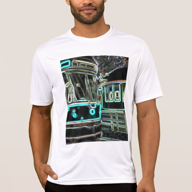 CLRV Neon bei stn Men's Competitor T - Shirt (Vorderseite)