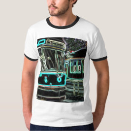 CLRV Neon im Stn Men's Basic Ringer-T - Shirt