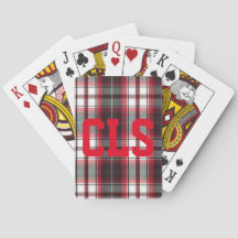 CLS positiv karierte Standardspielkarten