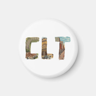 CLT Charlotte North Carolinamagnet Magnet