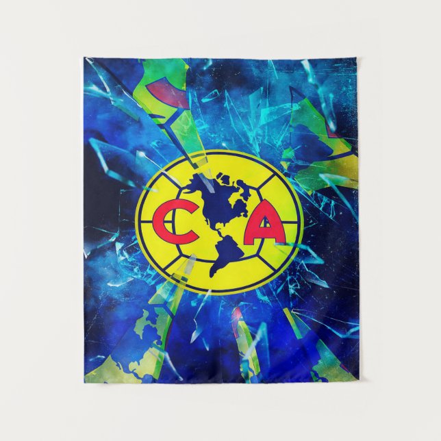 Club America Blanket Wandteppich (Vorderseite)