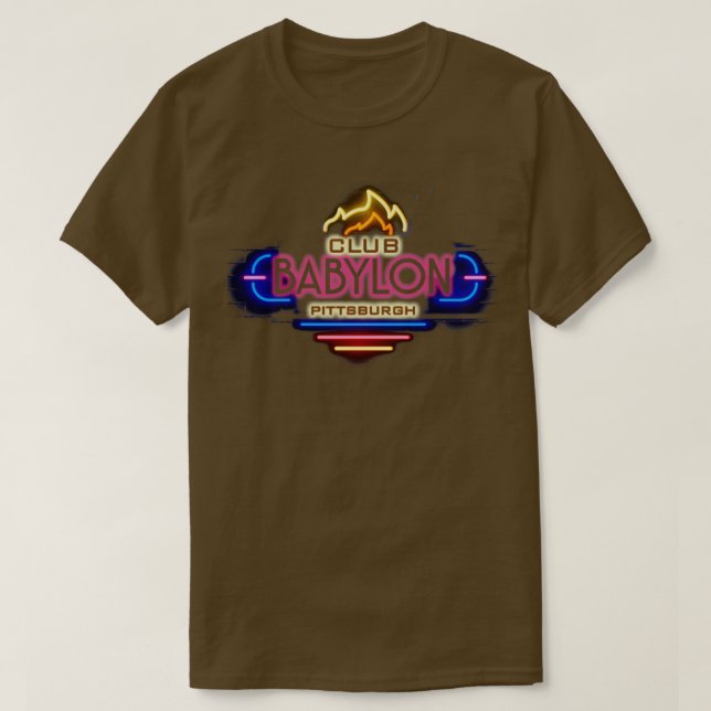Club Babylon von Que als Folk T-Shirt (Design vorne)