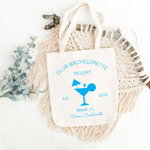 Club Bachelorette Martini Beach Hochzeit Empfang Tragetasche