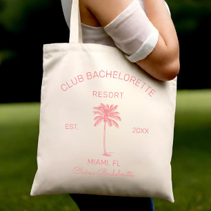 Club Bachelorette Palm Beach Hochzeit in Urlaubsor Tragetasche
