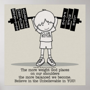 Club BITUB - ausgewogener (keine Grenze) Poster