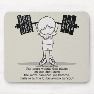 Club BITUB - ausgewogener Mousepad