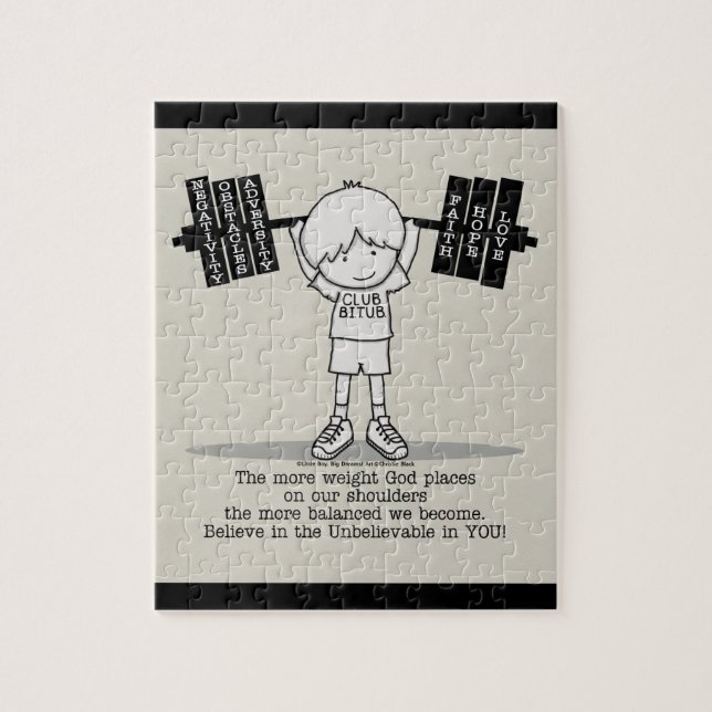 Club BITUB - ausgewogener Puzzle (Vertikal)