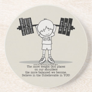 Club BITUB - ausgewogener Untersetzer