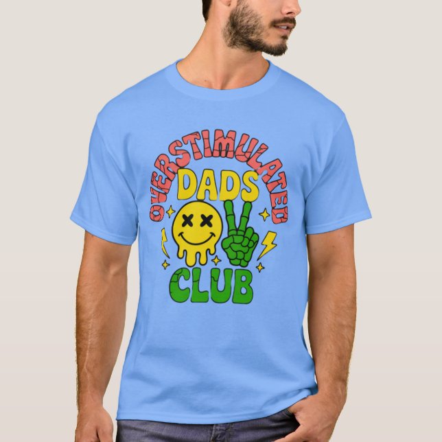 Club der überanregenden Väter T-Shirt (Vorderseite)