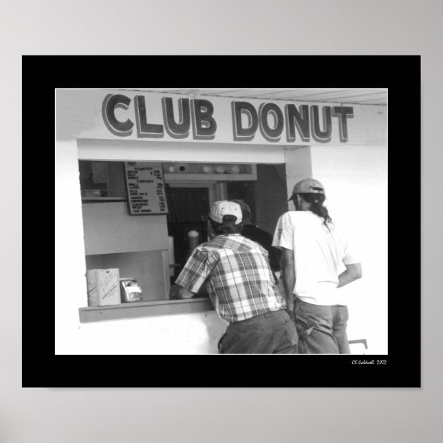 Club Donut Poster (Vorne)