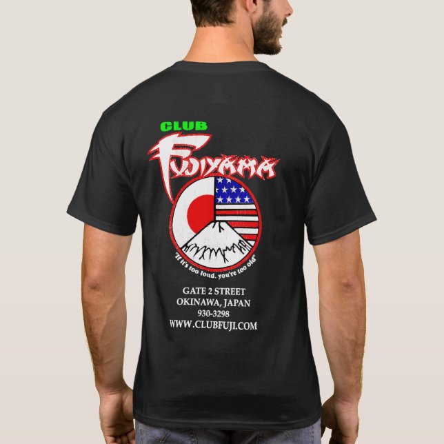 Club Fujiyama T - Shirt (Rückseite)