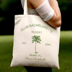 Club Junggesellinnenabschied Palm Beach Ziel Hochz Tragetasche