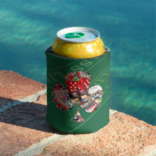 Club - Las Vegas Spielkartenform Dosenkühler