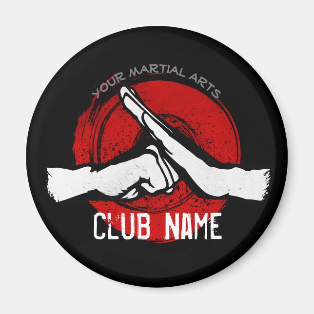 Club Martial Arts Magnet (Vorne)