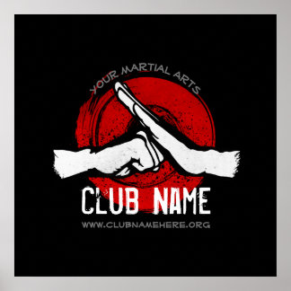 Club Martial Arts Poster