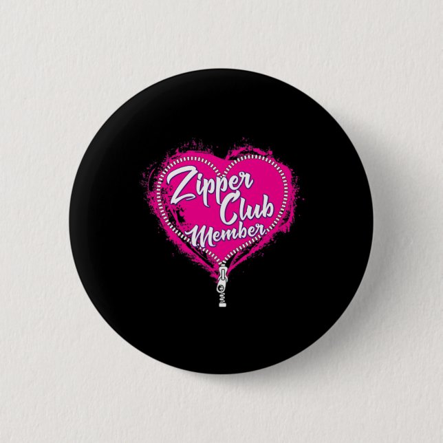 Club Member Open Heart Operation Survivor Button (Vorderseite)