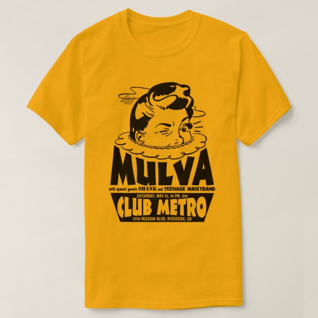 Club Metro T - Shirt (Mulva) (Design vorne)