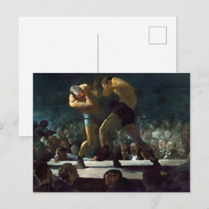 Club Nacht George Bellows Postkarte