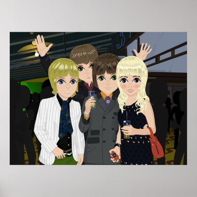 Club Oasis Poster (Vorne)