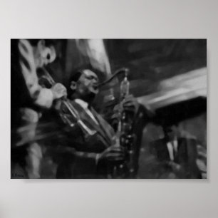 Club Orchestra á l´huile Poster