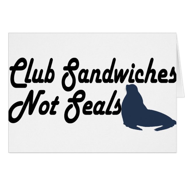 Club Sandwiches nicht Siegel (Vorderseite (Horizontal))