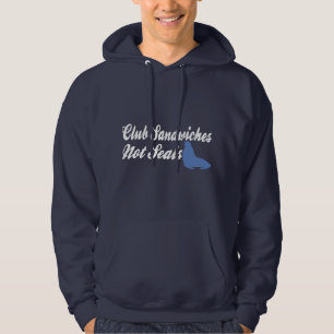 Club Sandwiches nicht Siegel lustige Unterhaltung Hoodie