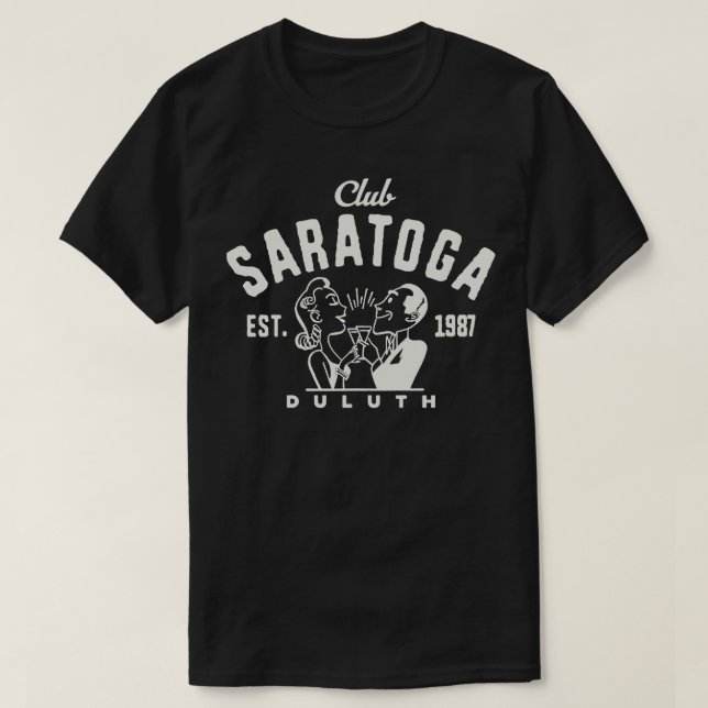 Club Saratoga T-Shirt (Design vorne)